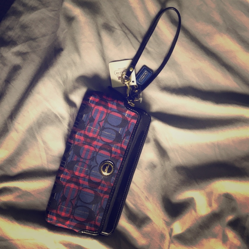Coach clutch wallet